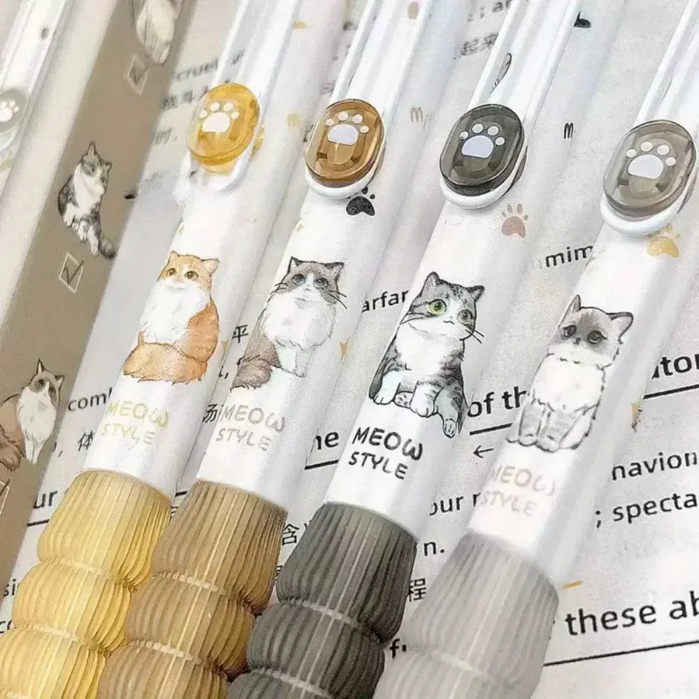 Paws and Pens: 4 Pcs Pen Set