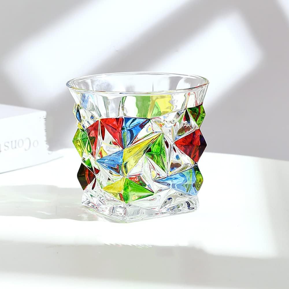 Harper Dale Premium Hand-Painted Crystal Glasses