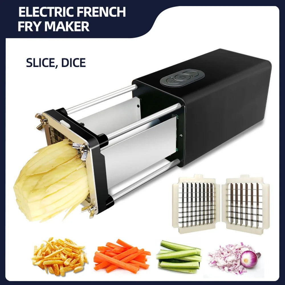 Zeppex™ Electric Potato Chips and Vegetable Cutter