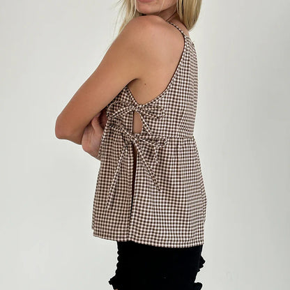 Claire Tie-Side Top