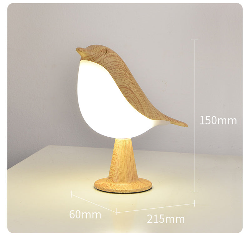 Glowing Magpie: An Illuminating Fusion of Light and Artistry in a Bird-shaped Lamp