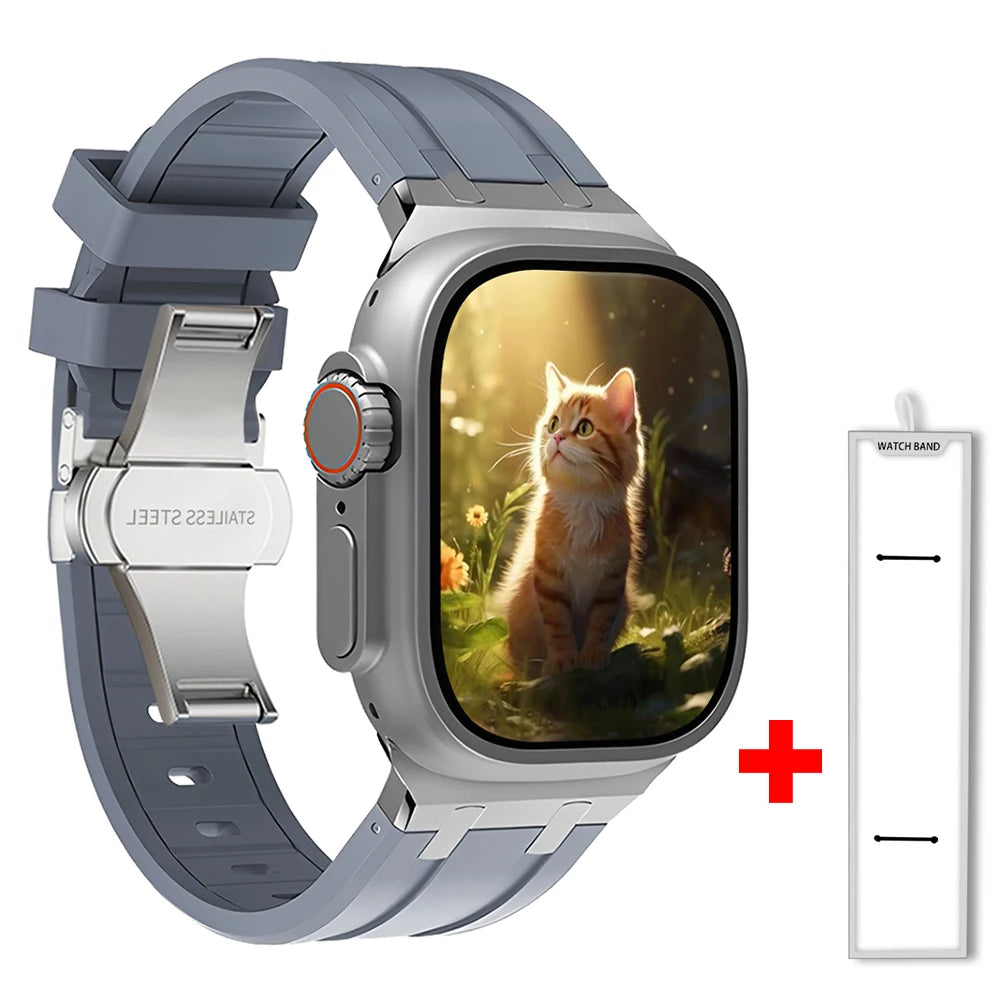 TitaniumElite Silicone Band for Apple Watch