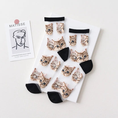 Purrfect Mesh Breathable Socks for Women
