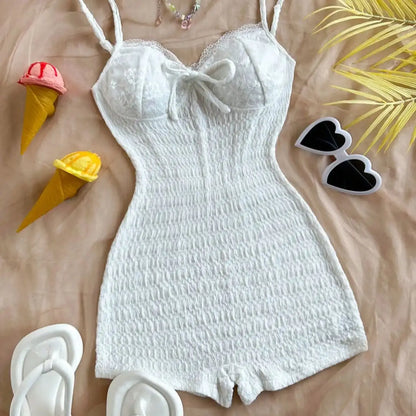 Coastal Crush Lace Romper