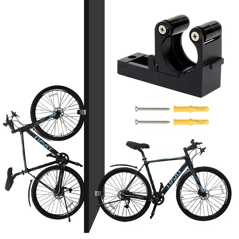 Refined Ride Rack: Adjustable Bicycle Wall Storage