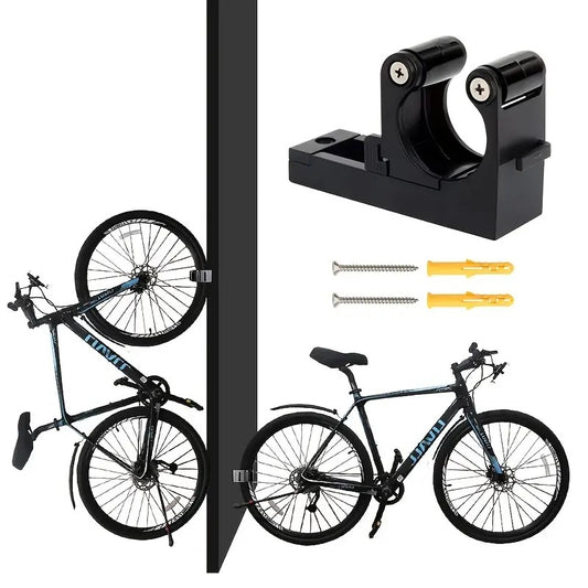 Refined Ride Rack: Adjustable Bicycle Wall Storage