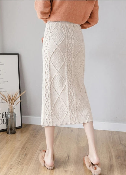 Harper Dale Knitted Pencil Skirt